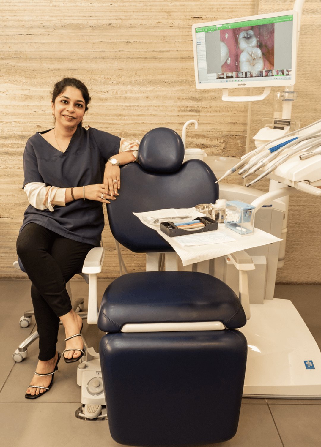 Dr. Kaynat Gilani at Designer Dental in Khar West